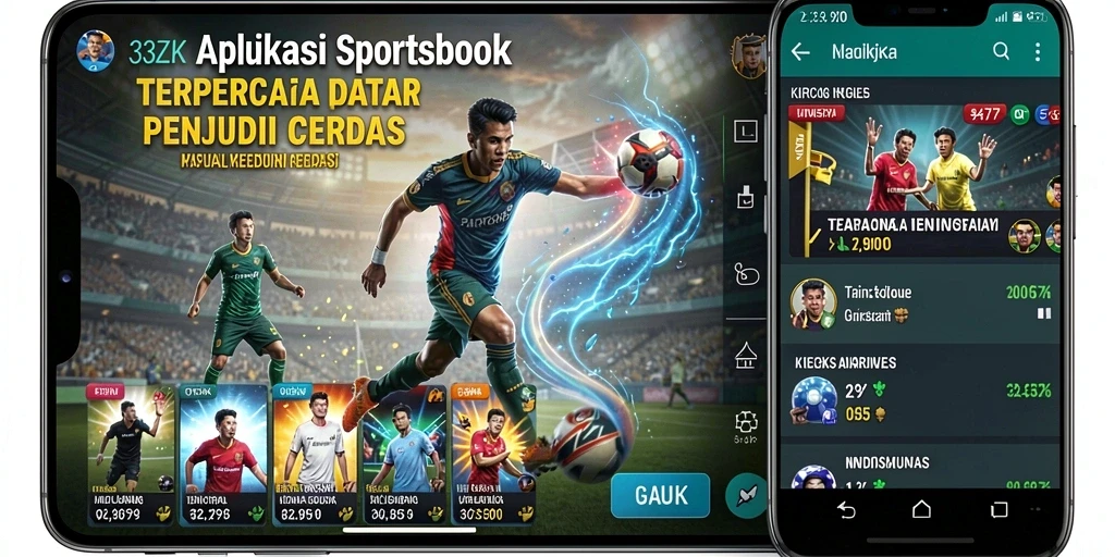 Tampilan antarmuka yang menarik dalam aplikasi Sportsbook 33ZK.