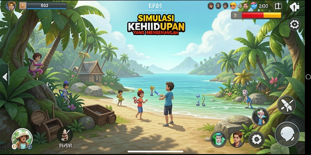 Tangkap momen seru dalam gameplay Simulation BARU01.