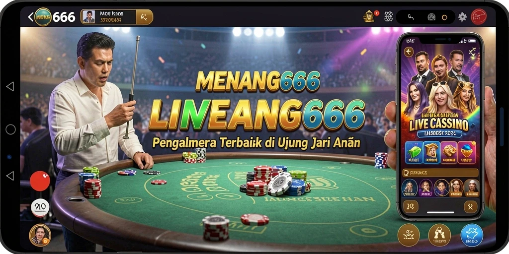 Gameplay Live Casino MENANG666 yang mendebarkan dan interaktif.