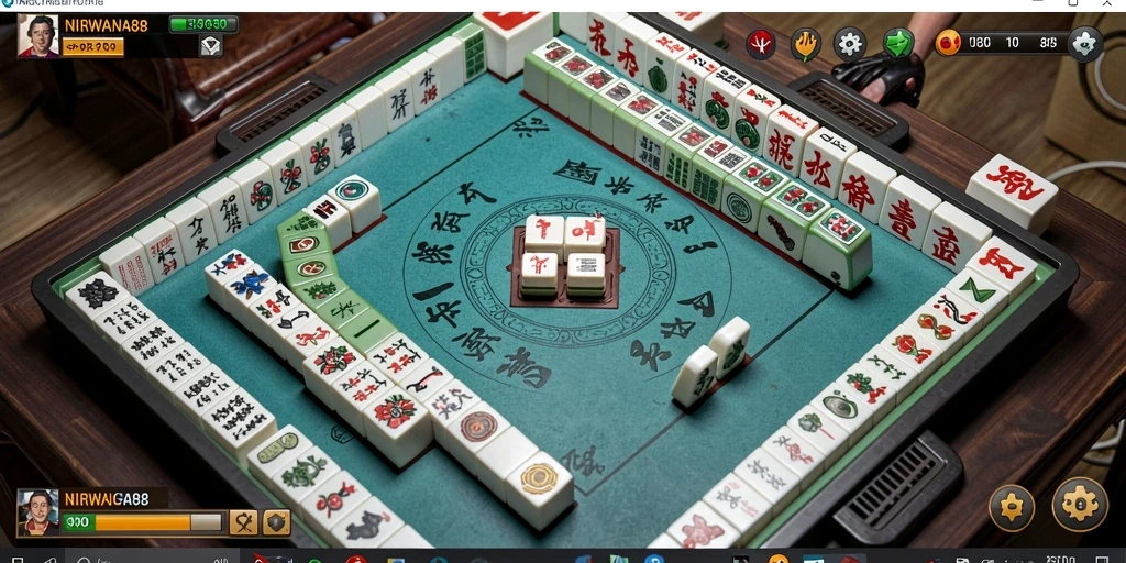 Screenshot NIRWANA88 menunjukkan gameplay Mahjong yang menarik.