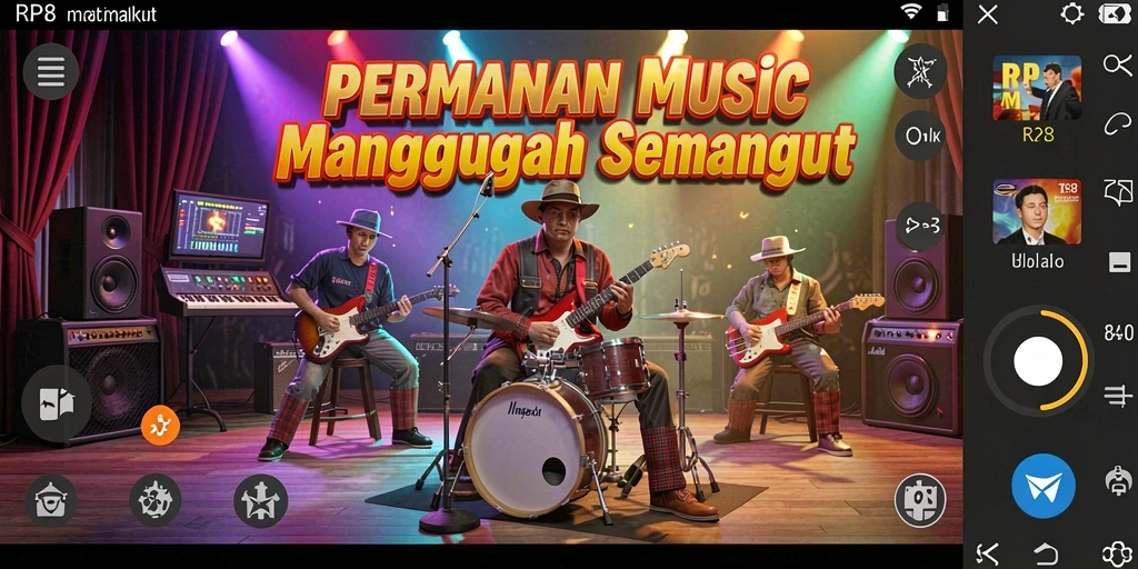 Tampilan gameplay RP8 yang menarik dan interaktif.
