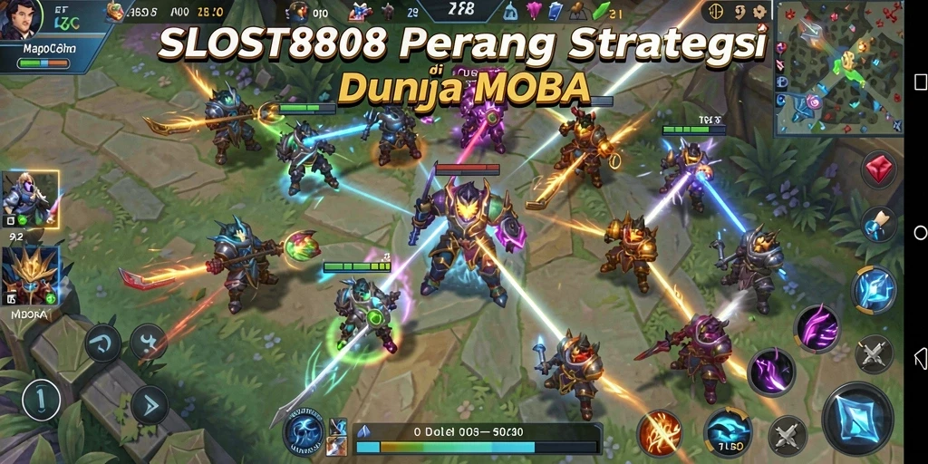 Tampilan pertarungan seru di dunia SLOST8808.
