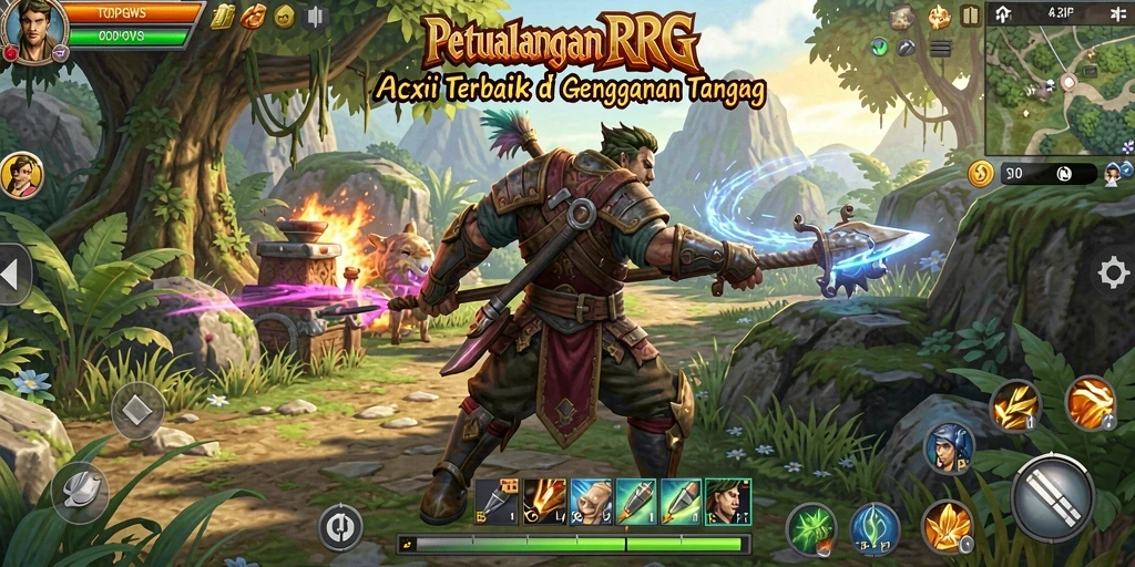 Gameplay TOOPGWS yang menegangkan dalam aksi ARPG.