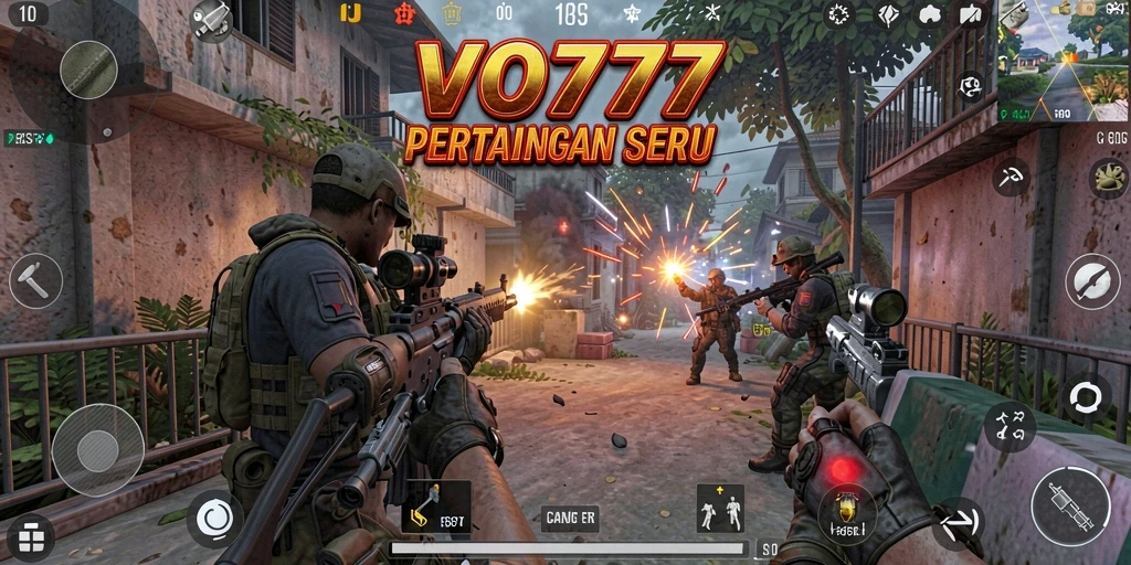 Gameplay seru dan menegangkan di VO777, tembak-menembak tanpa henti.